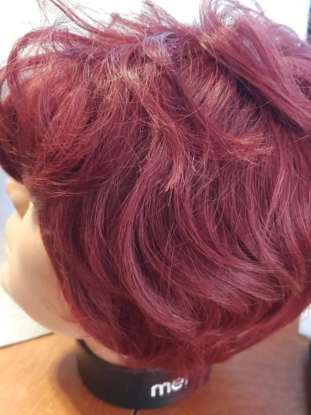 NEW ! Women Short Crimson Red Wig